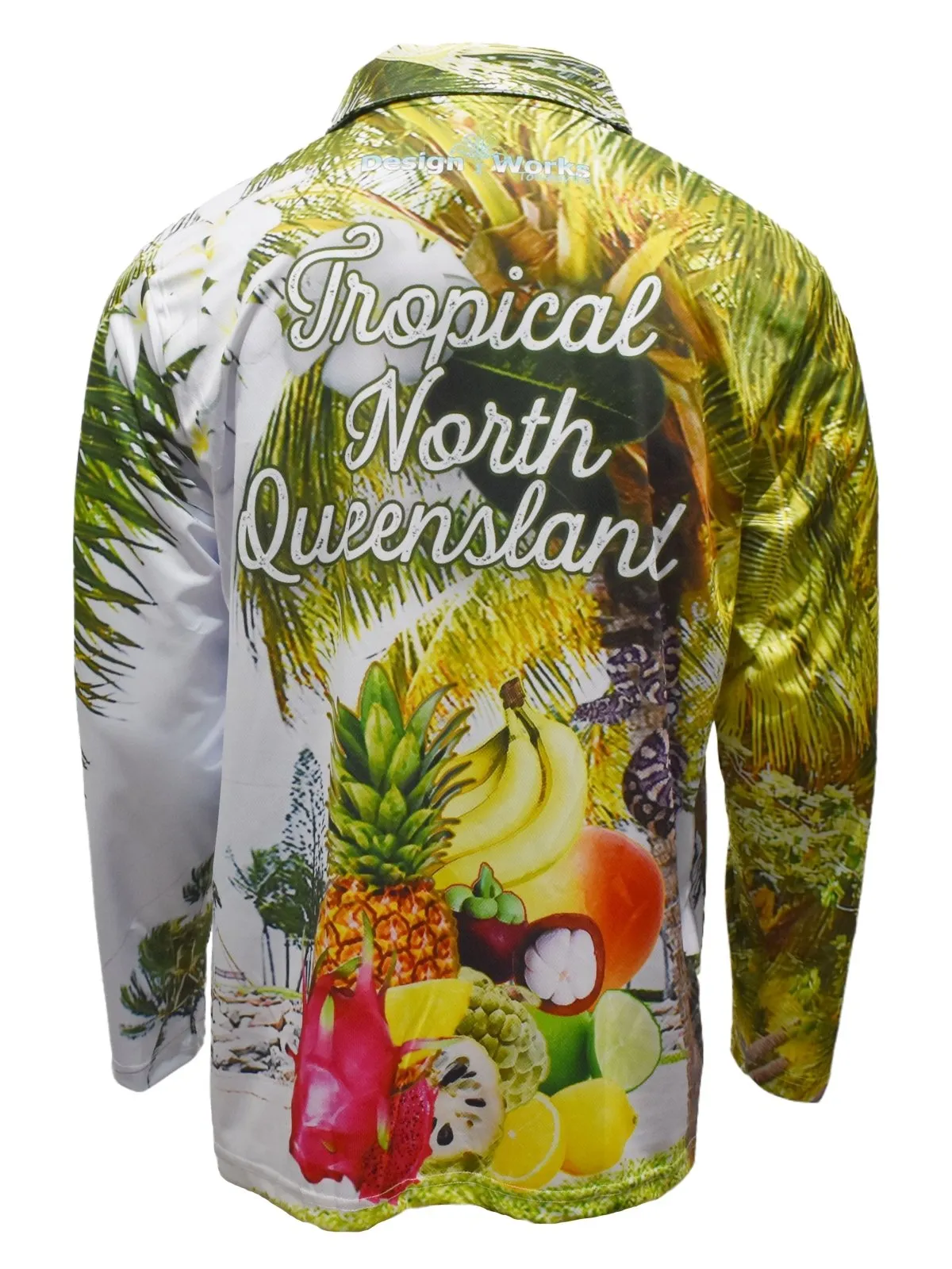 Adult Long Sleeve Tropical Sun Shirts - Tropics