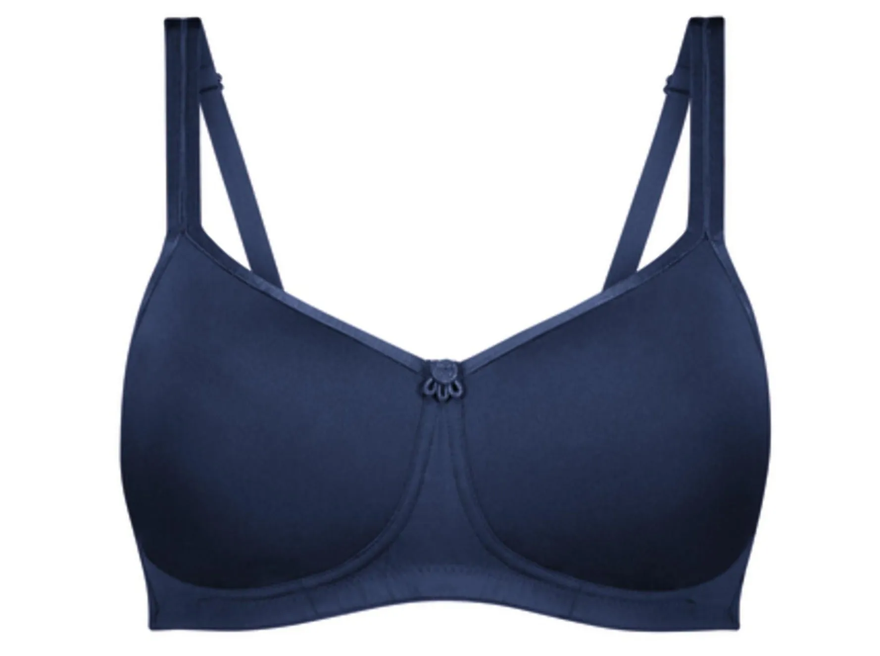 Amoena Mara Padded Mastectomy Bra - Dark Blue