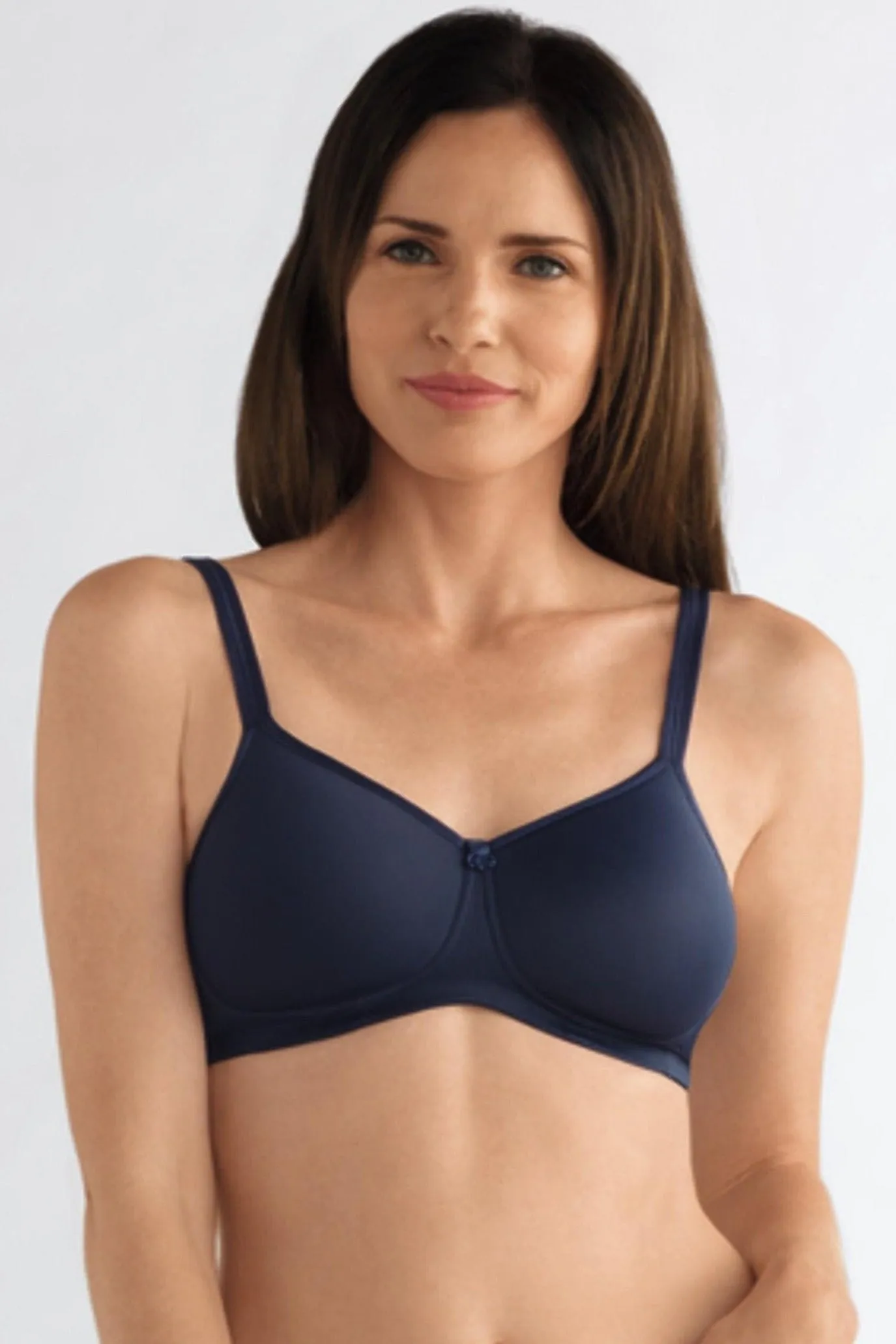 Amoena Mara Padded Mastectomy Bra - Dark Blue