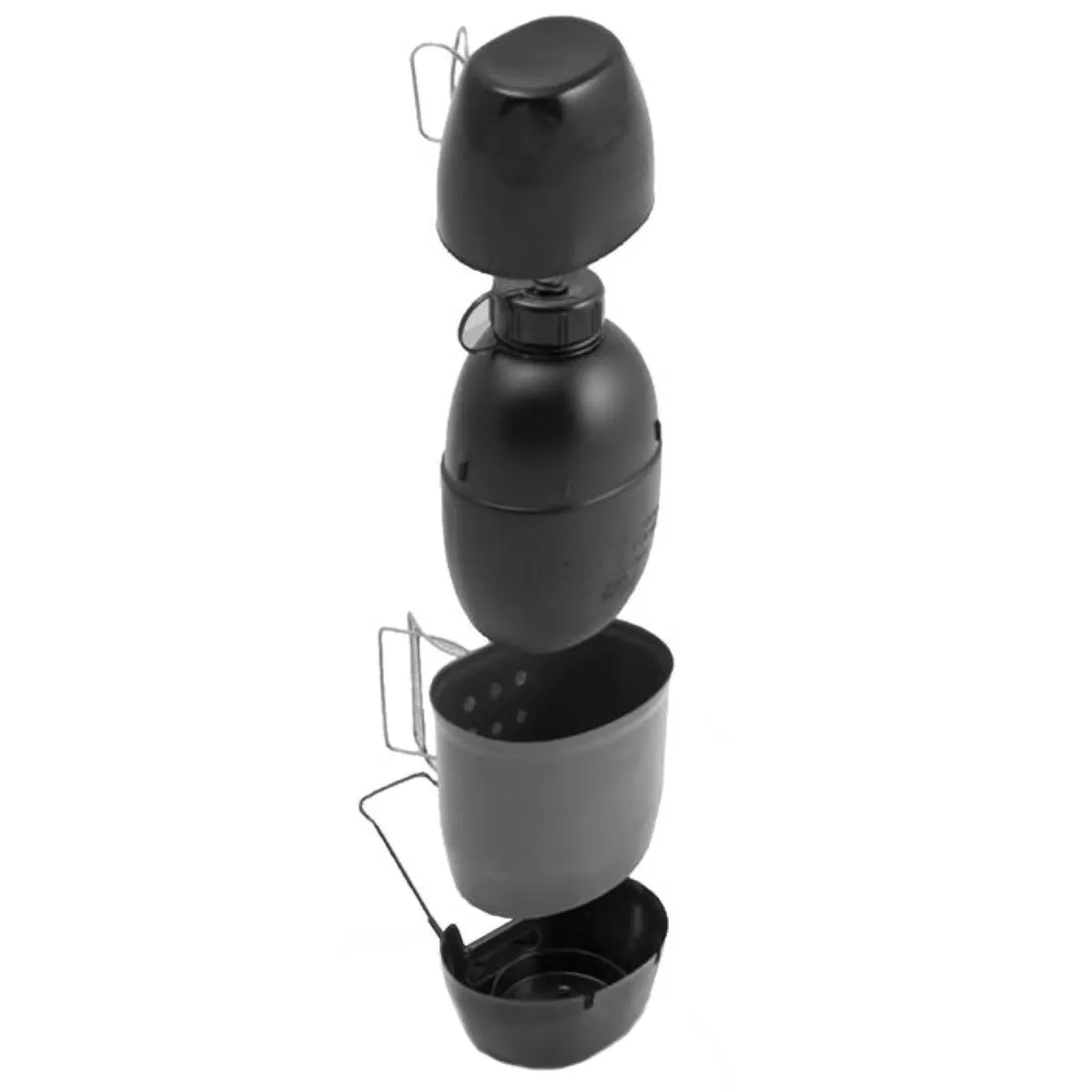 BCB 5-Piece Multi-Fuel Cooking System Black