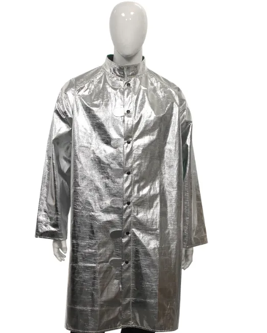 Chicago Protective Apparel 602-APBI 7 oz Aluminized PBI Blend Coat | Free Shipping and No Sales Tax