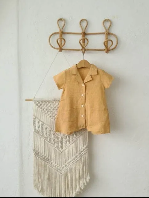 Collar Baby Jumpsuit_2Colours