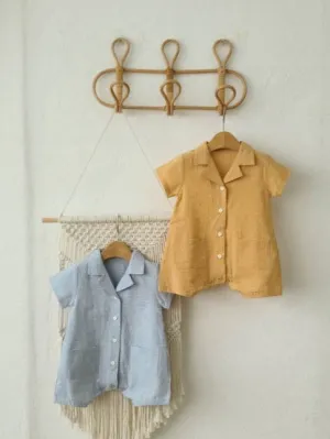 Collar Baby Jumpsuit_2Colours