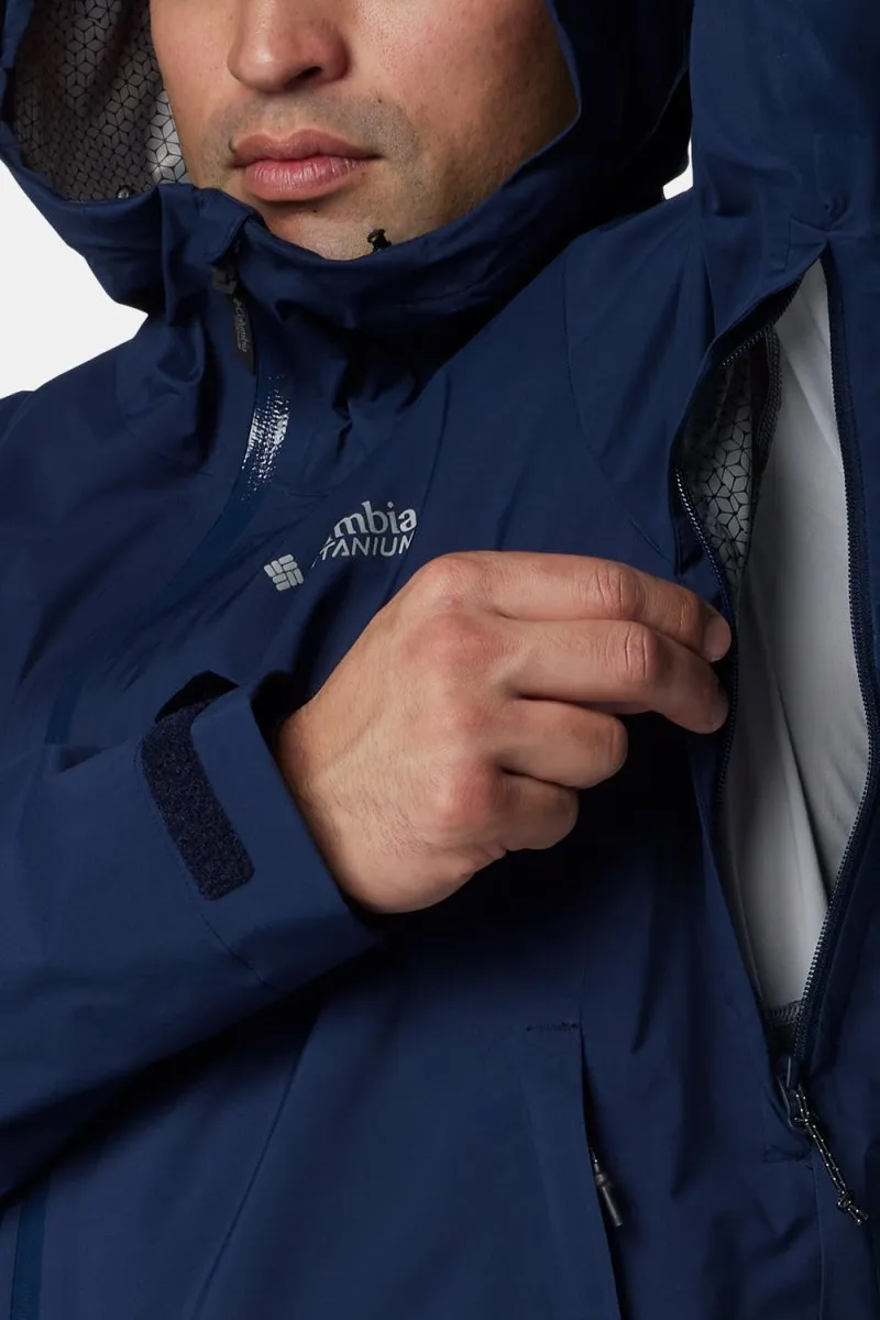 Columbia Omni-Tech Ampli-Dry II Shell Jacket (Collegiate Navy)