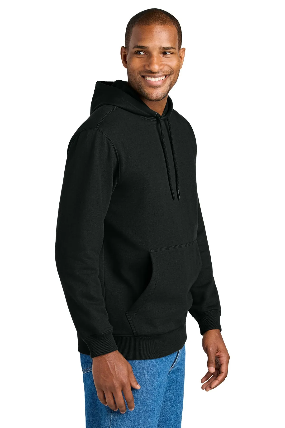 CornerStone Tough Fleece Custom Pullover Hoodies, Black