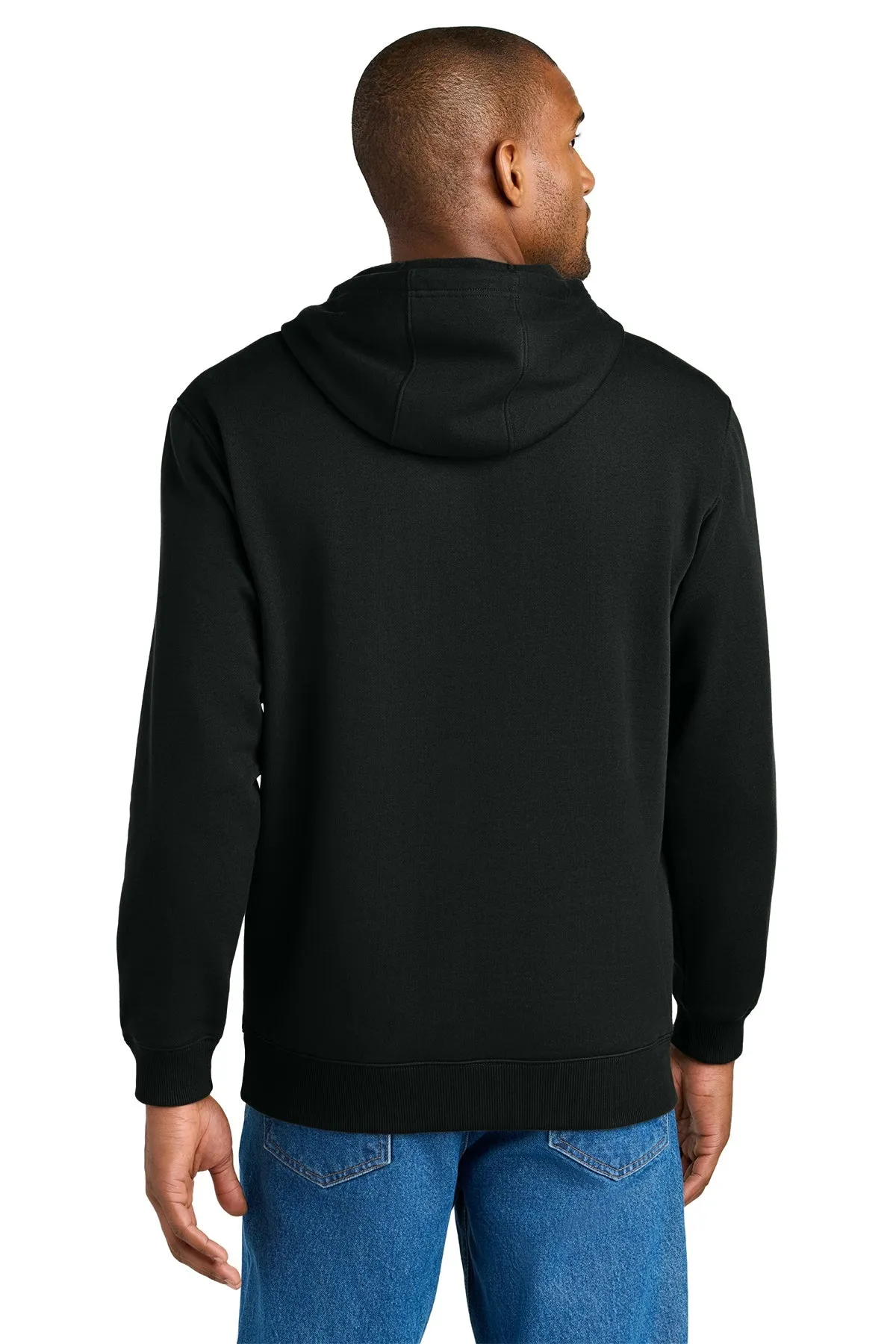 CornerStone Tough Fleece Custom Pullover Hoodies, Black