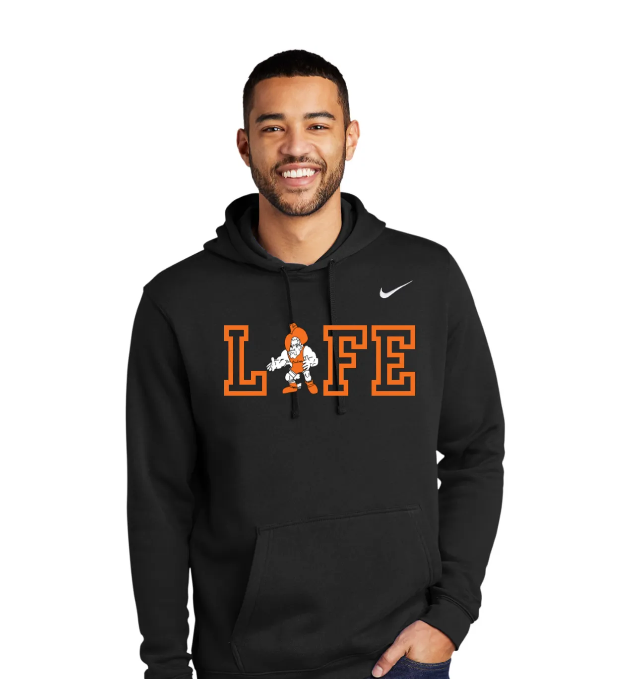 Cowboys Adult Wrestling Life Nike Hoodie