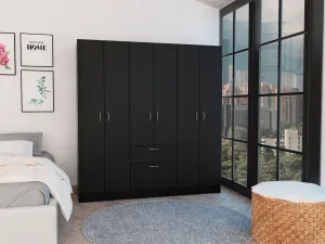 Elegant Ebony Wardrobe