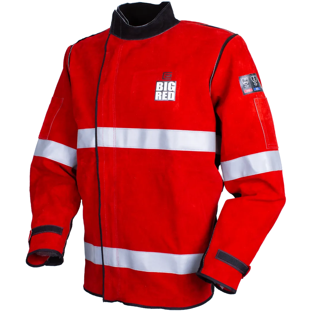 ELLIOTTS BIG RED® Welders Jacket with Reflective Trim