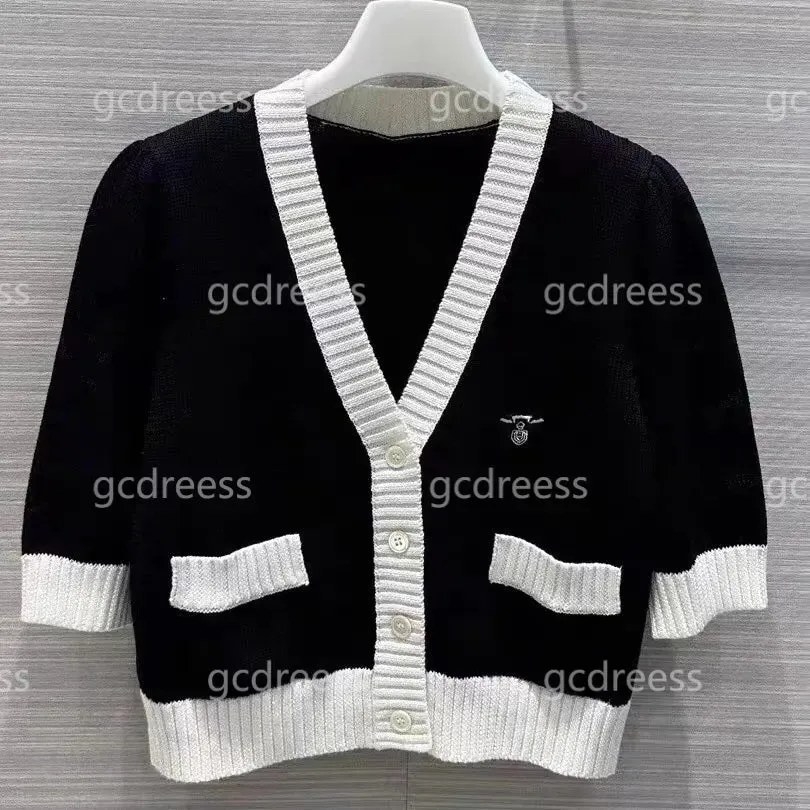 Fashion Designer Women's Sweater  Winter P Knitted Woolen Sweater Women's Versatile Casual Cardigan Personalized Party Clothing Warm and Sexy Girls' Clothing