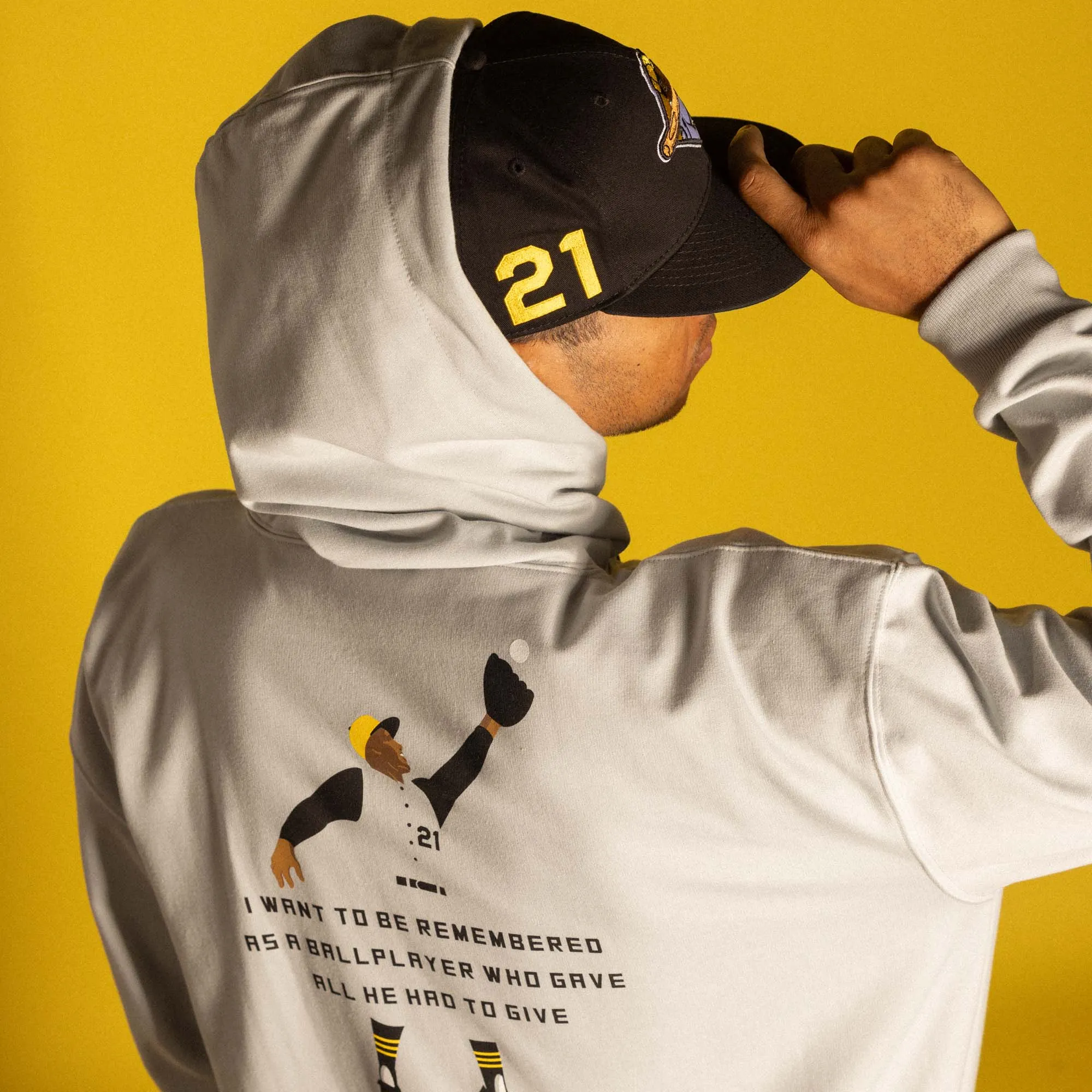 Gave It All Hoodie - Roberto Clemente