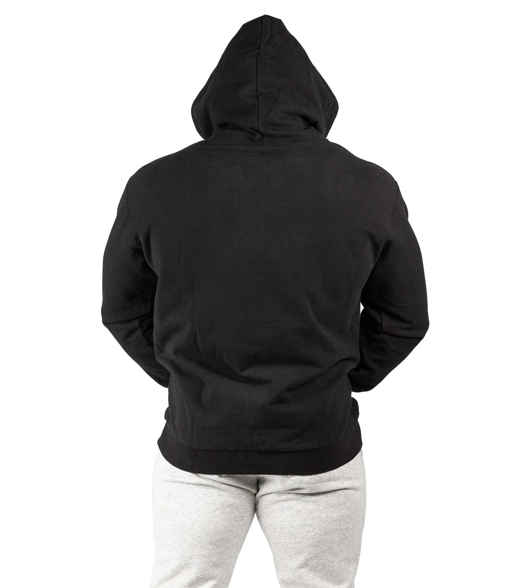 Hulk Zipper Hoodie III - Black