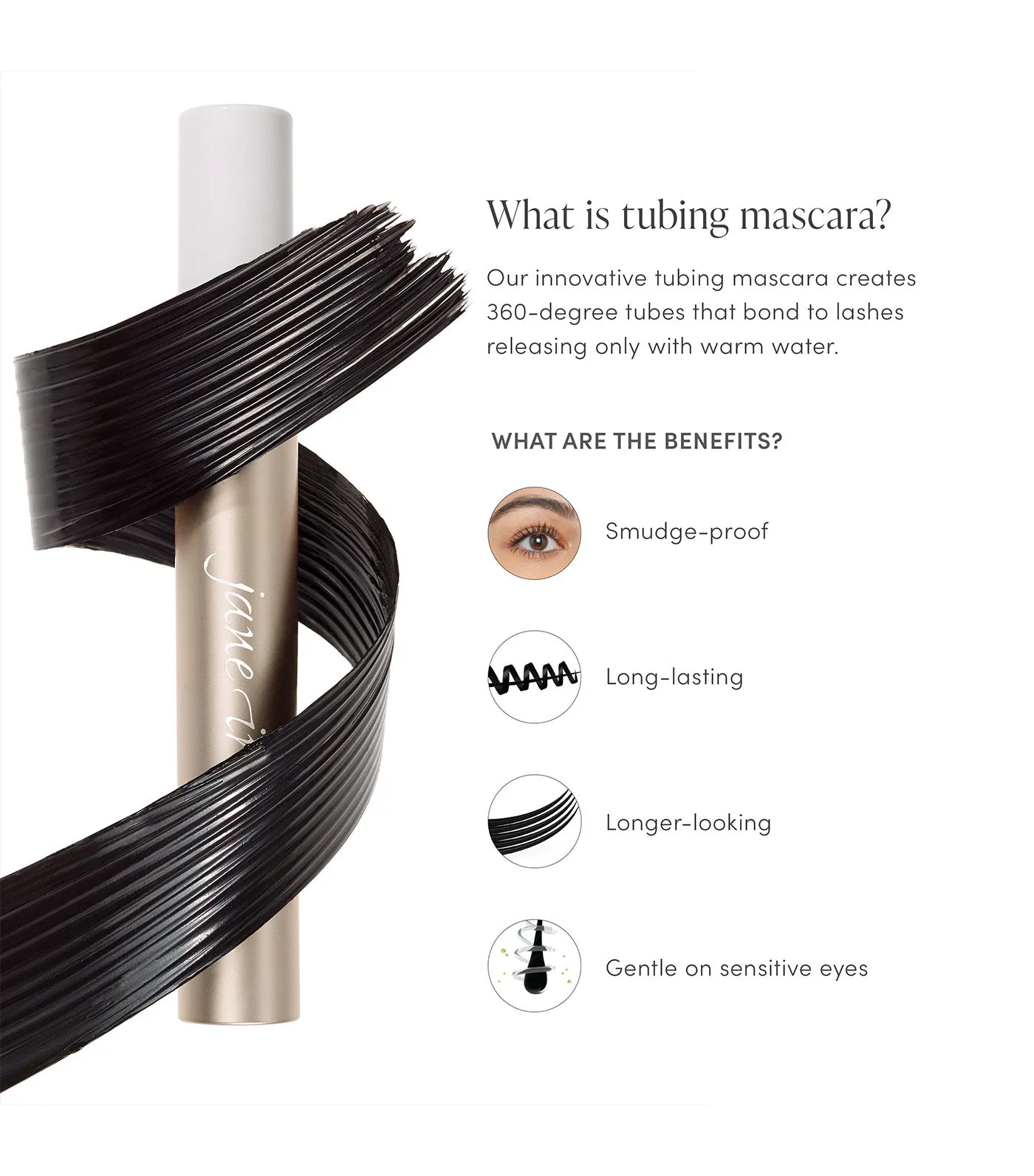 Lash Fixation Length and Definition Tubing Mascara