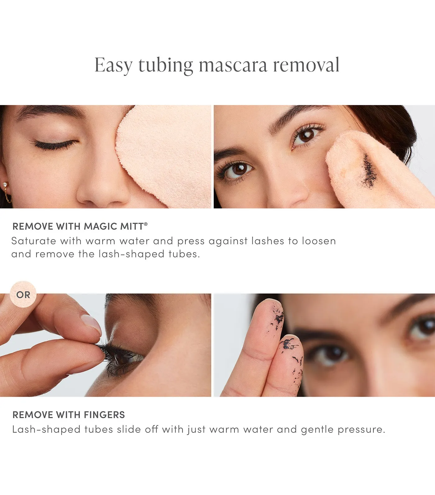 Lash Fixation Length and Definition Tubing Mascara