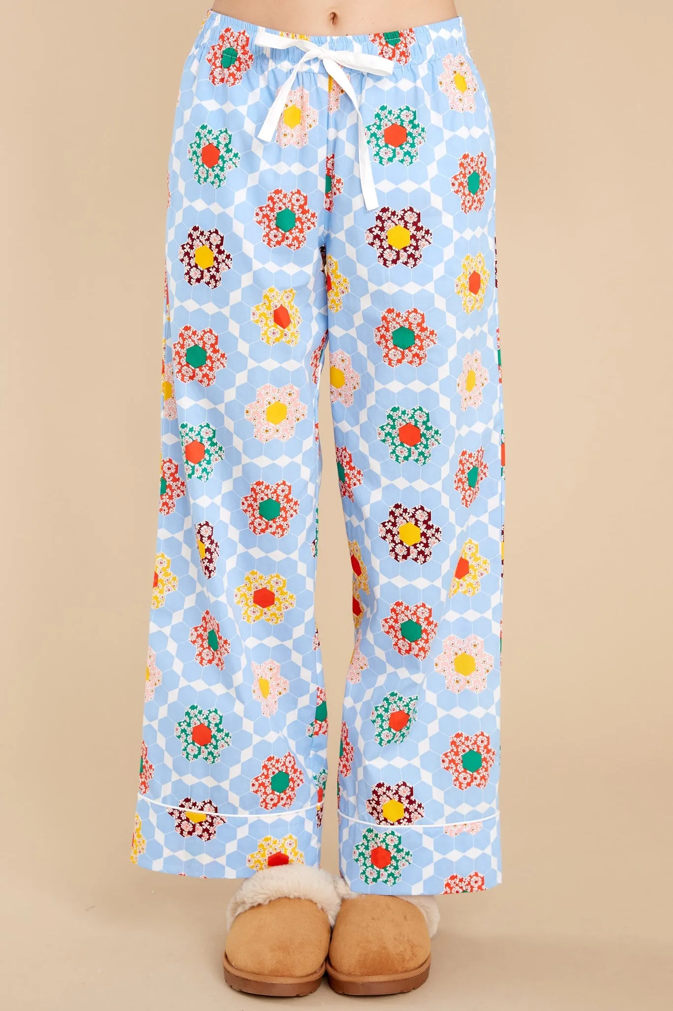 Leisure Patchwork Pants