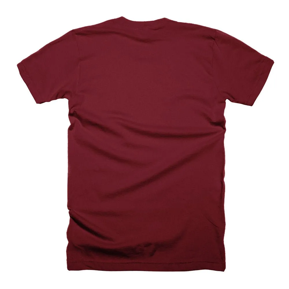 Let's Bang Some Kilos - on Maroon Tee