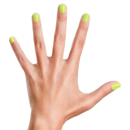 lime time natural piggy paint nail polish