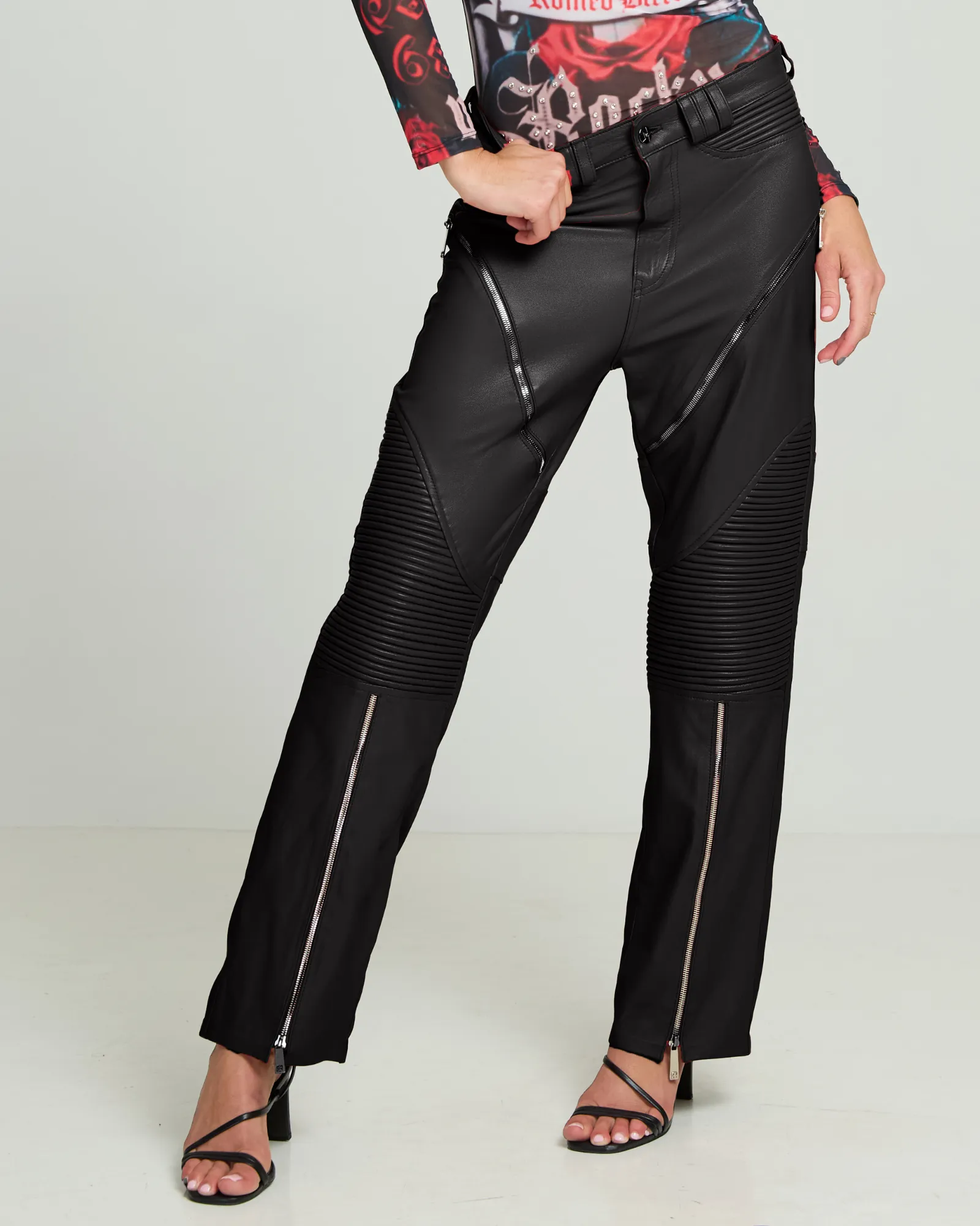 Moto Zipper Pant