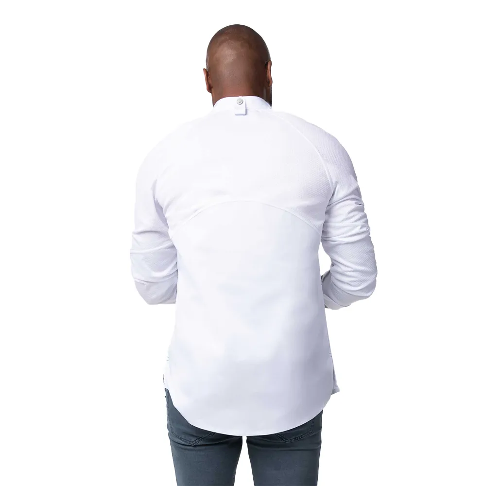 NEPAL CHEF COAT - White