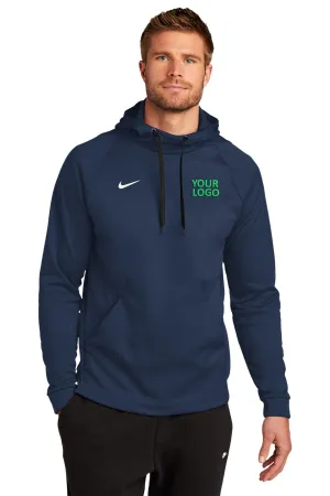 Nike Therma-FIT Fleece Custom Hoodies, Team Navy