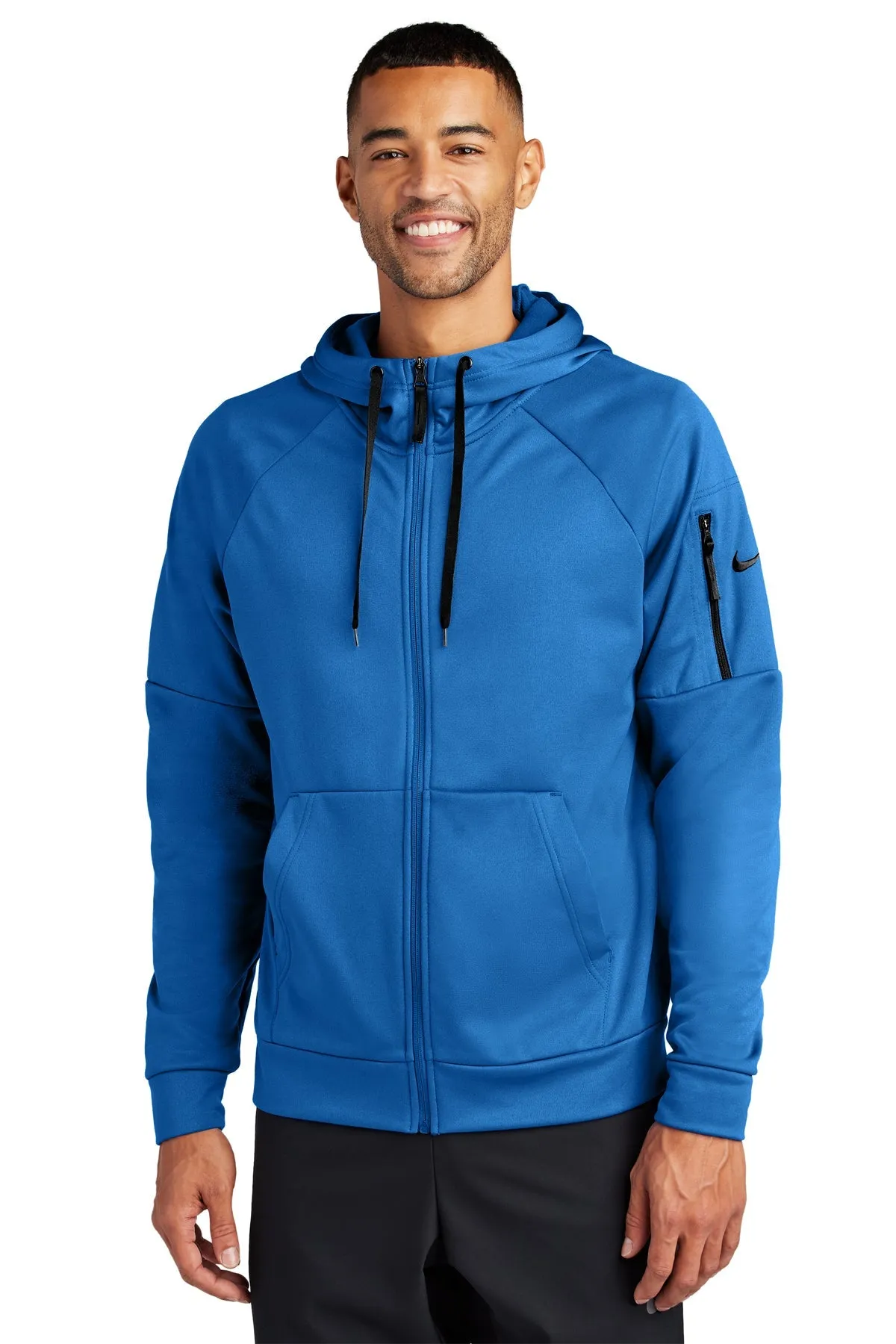 Nike Therma-FIT Pocket ZipUp Custom Hoodies, Game Royal