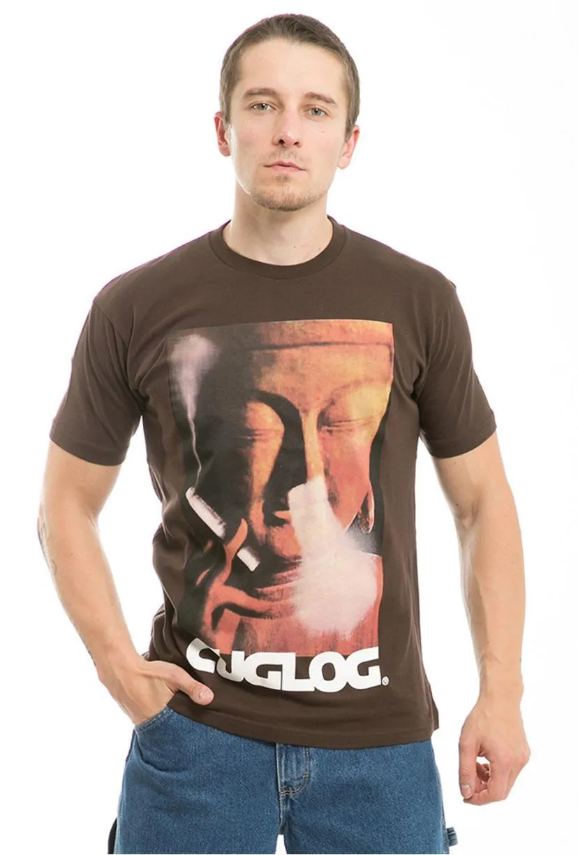 Original Cuglog Maitreya Buddha Tee Slim Fit Cotton T-Shirt Tee Shirt