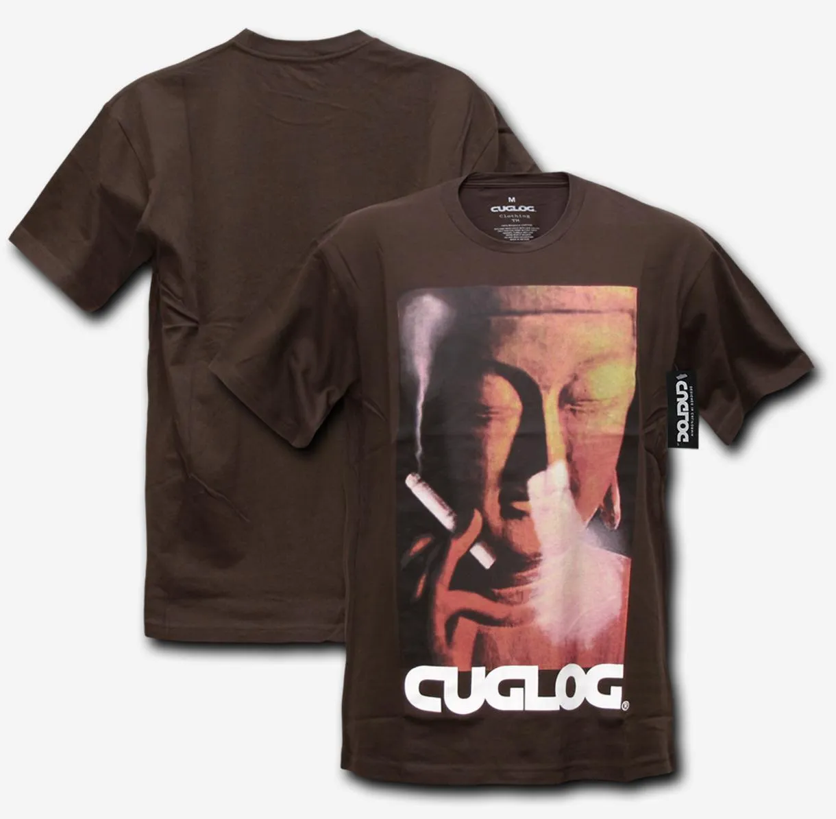 Original Cuglog Maitreya Buddha Tee Slim Fit Cotton T-Shirt Tee Shirt