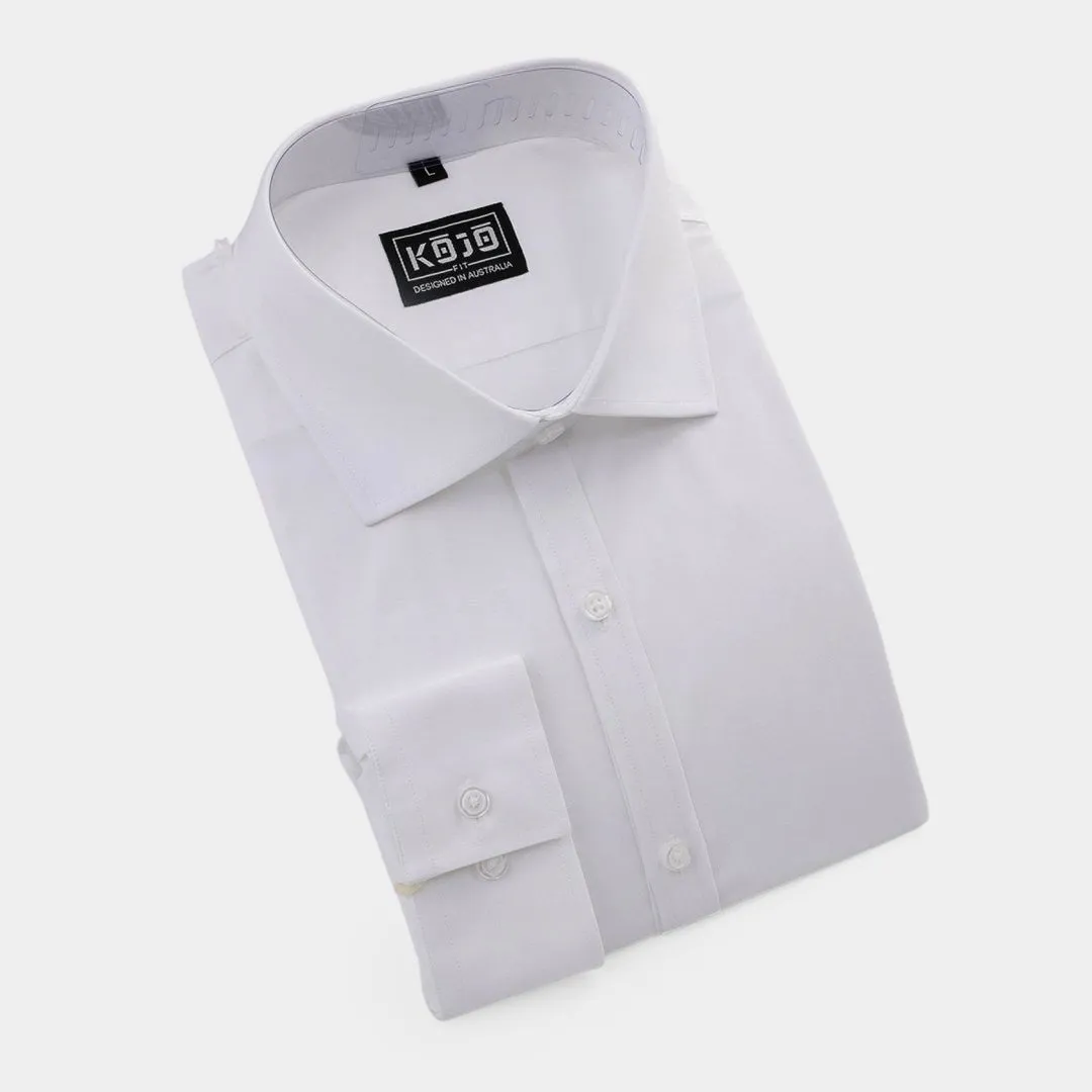 Performance Bamboo Dress Shirt - White