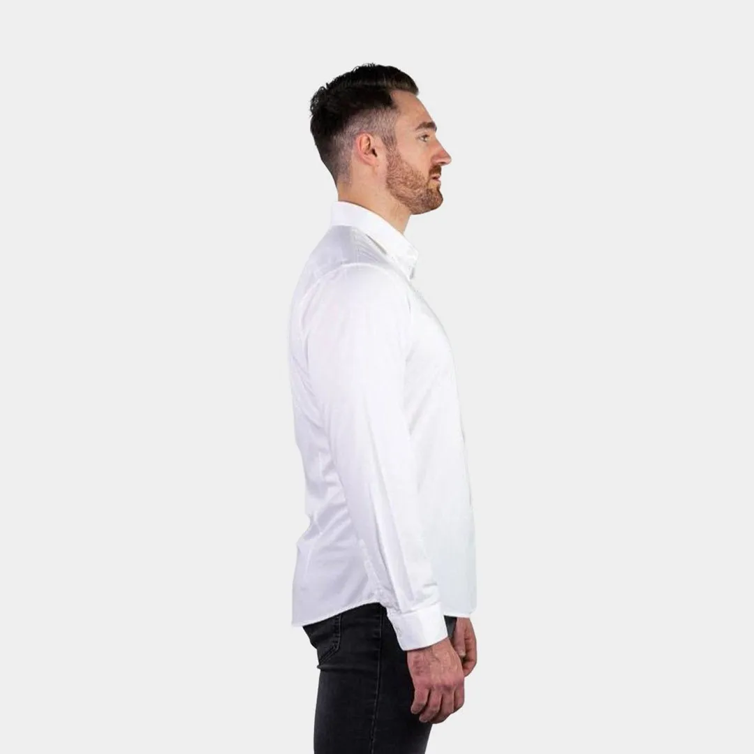 Performance Bamboo Dress Shirt - White