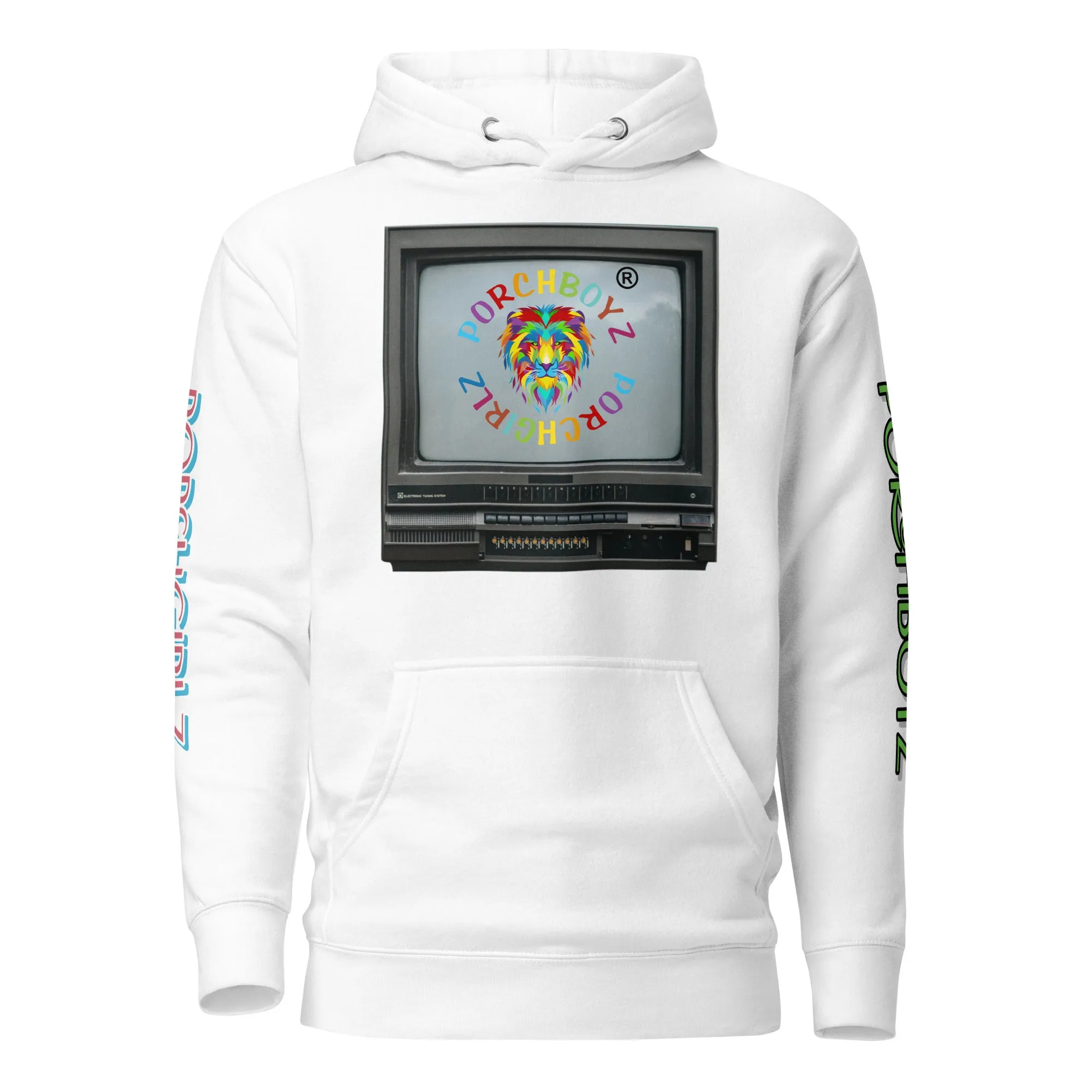 Porchboyz Porchgirlz Vintage Trademark Unisex Hoodie