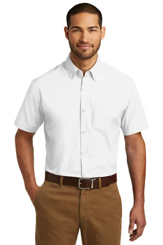 Port Authority® W101 Short Sleeve Carefree Poplin Shirt