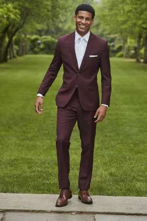 "Athens" Burgundy Suit Jacket (Separates)