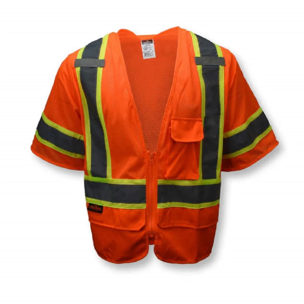 Radians SV272-3ZOM Type R Class 3 Multipurpose Surveyor Vest, Hi-Vis Orange, 1 Each