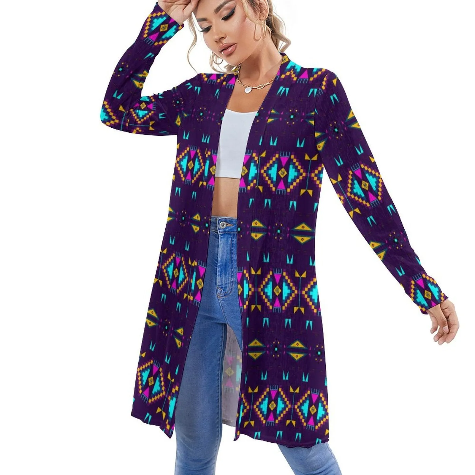 Rite of Passage Purple Cardigan