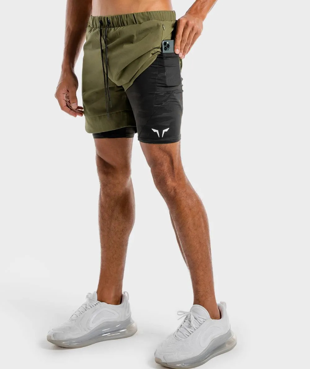 SQUATWOLF Men's Limitless 2 In 1 Shorts