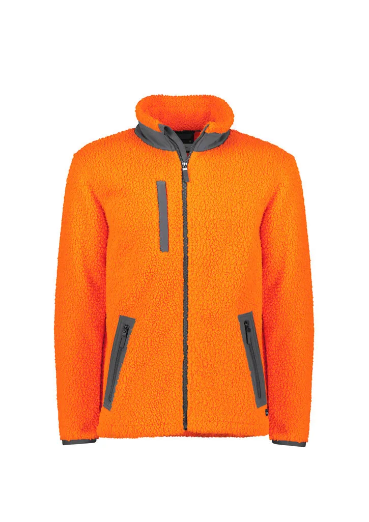 Syzmik Unisex Streetworx Full Zip Sherpa Fleece (ZT285)