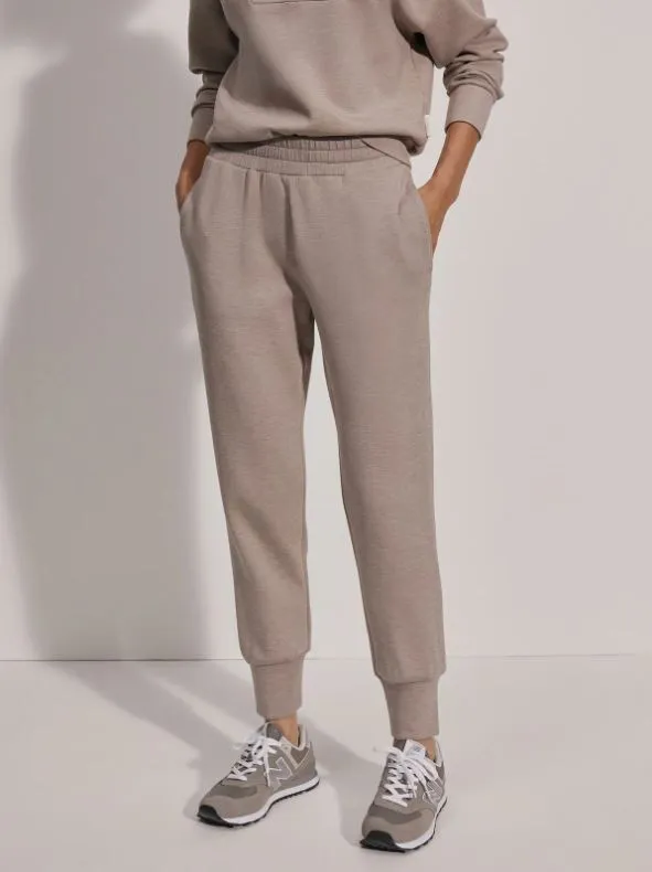 The Slim Cuff Pant 27.5 Taupe Marl