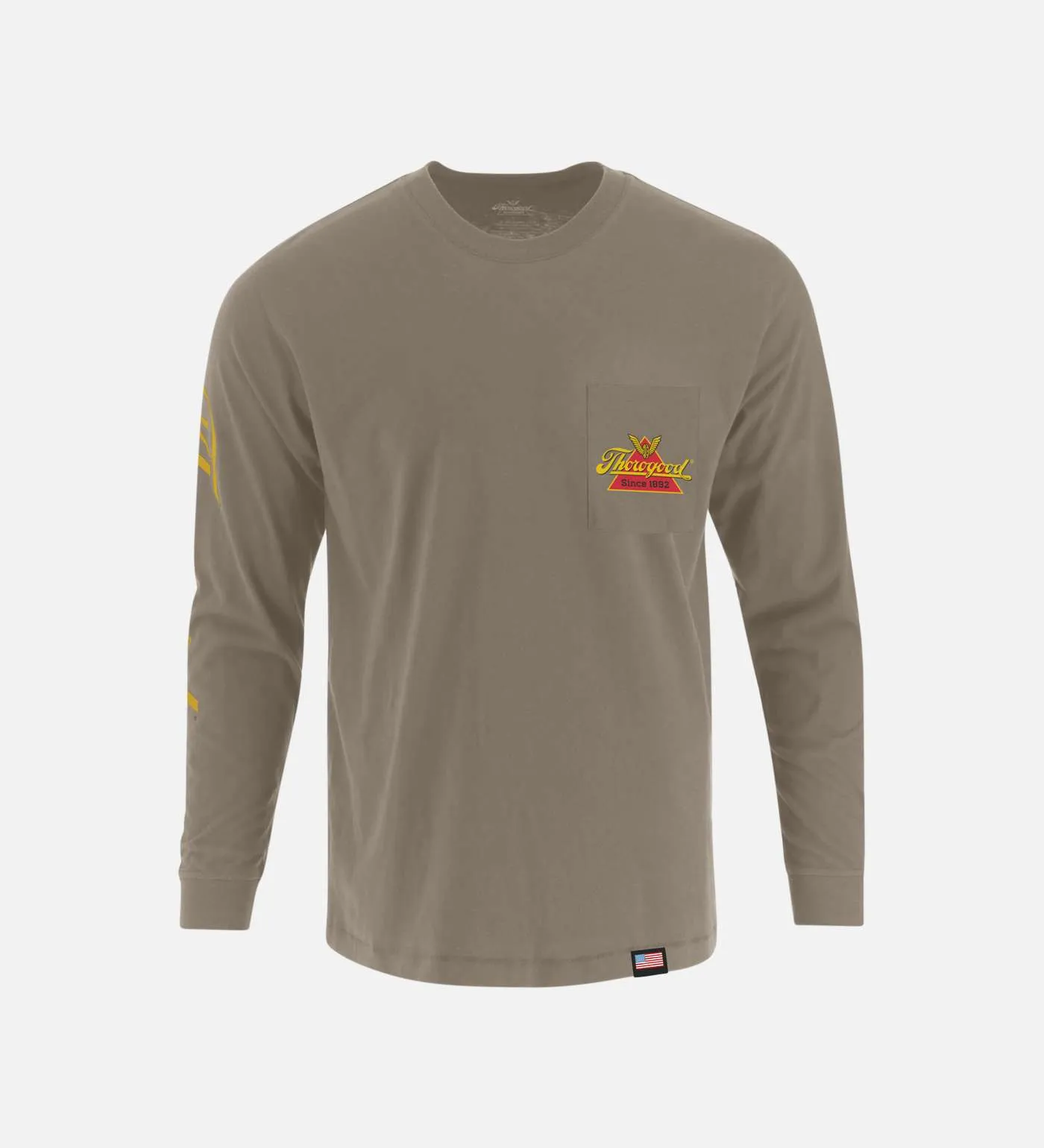 Thorogood USA Made Long Sleeve Pocket T-Shirt