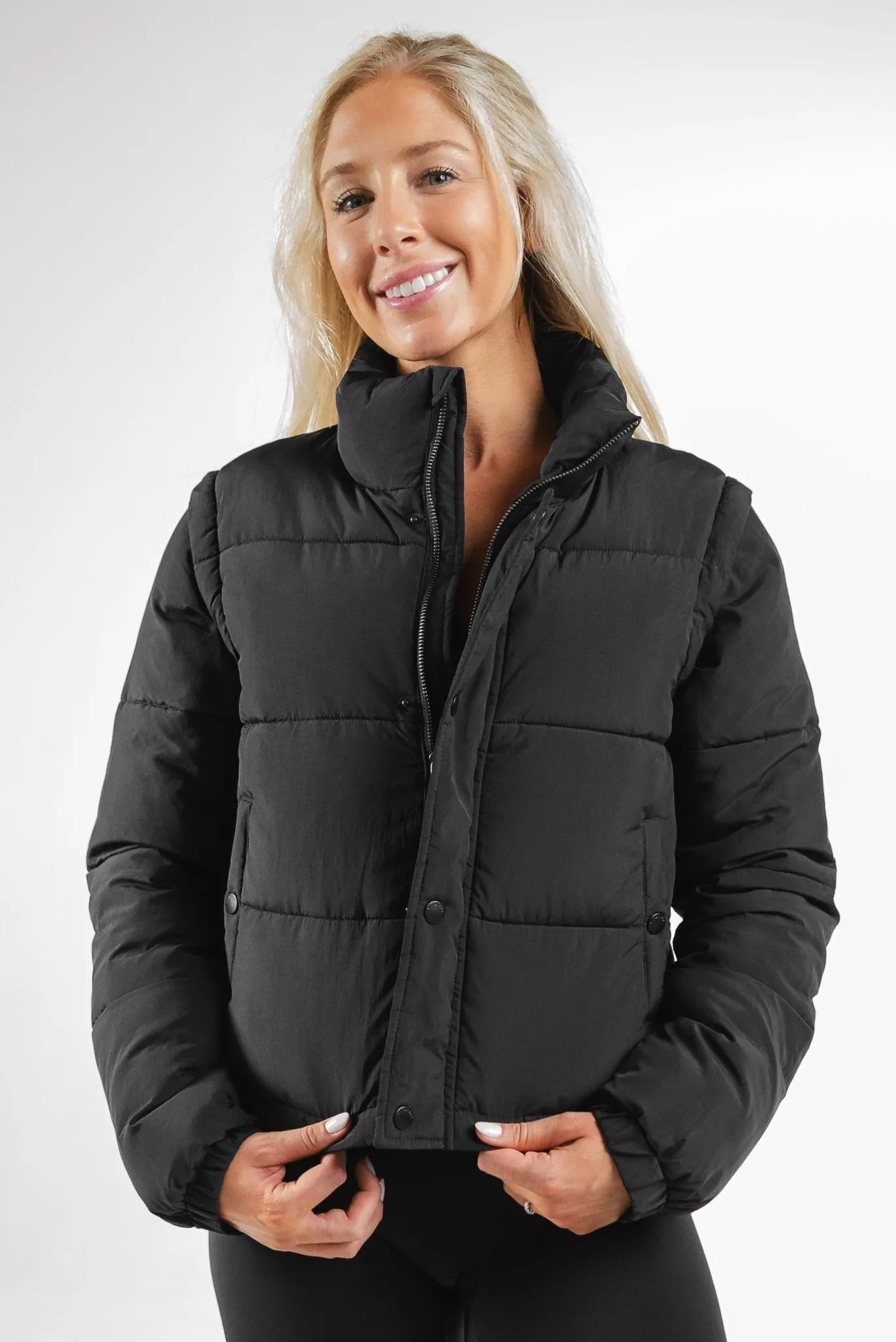 Vitality Convertible Puffer - Midnight