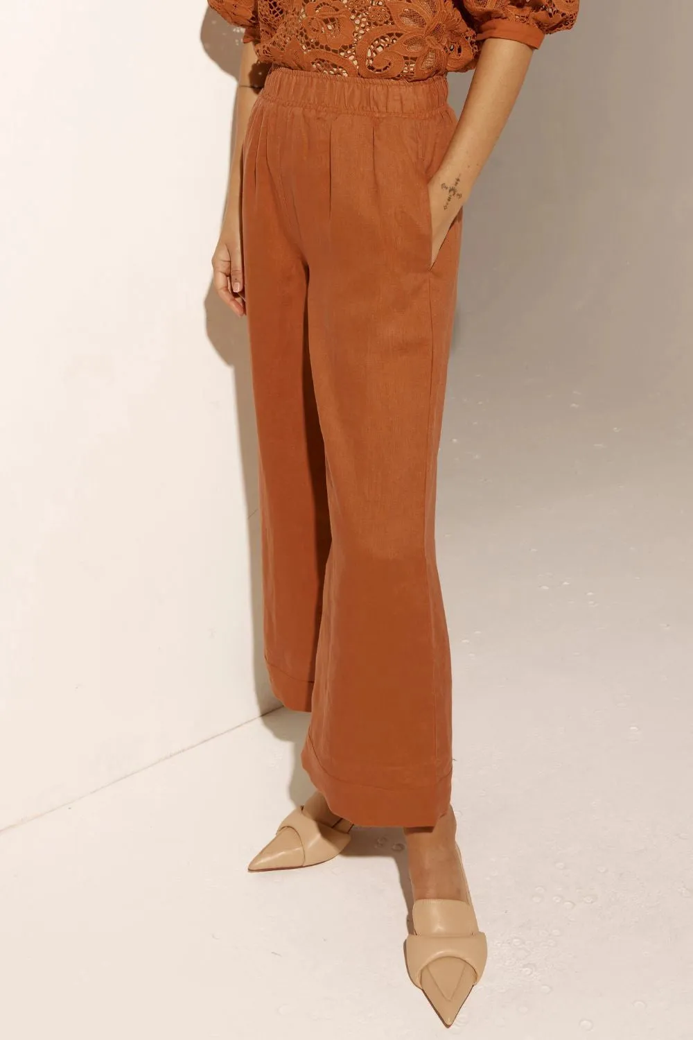 ZOE KRATZMANN | WATTAGE PANT | TOFFEE