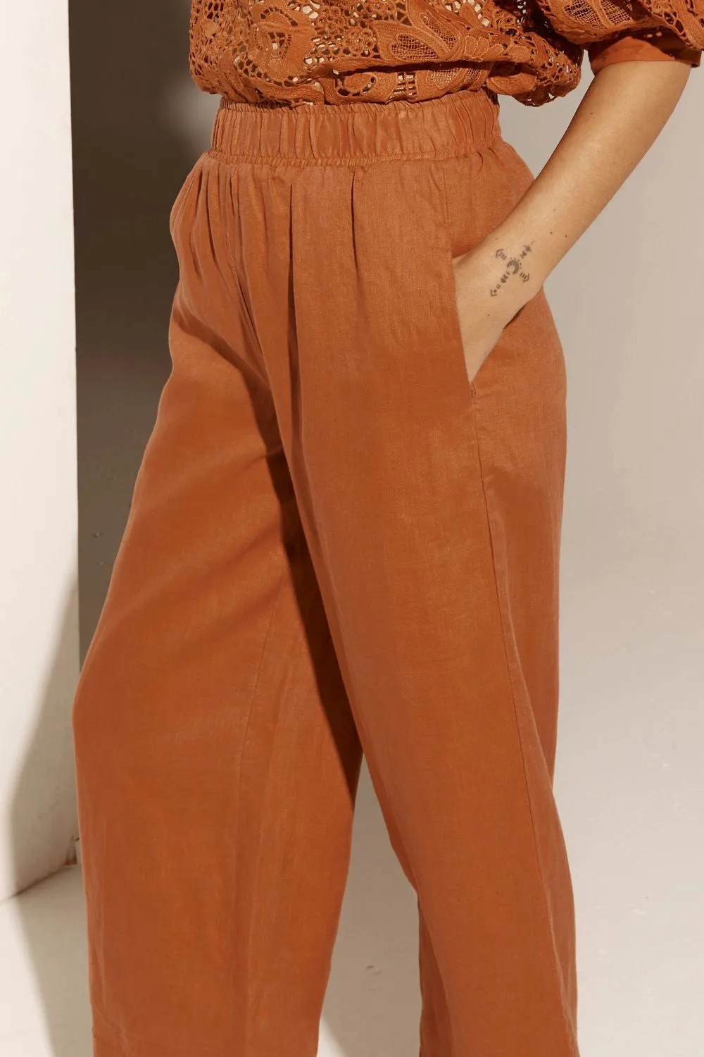 ZOE KRATZMANN | WATTAGE PANT | TOFFEE